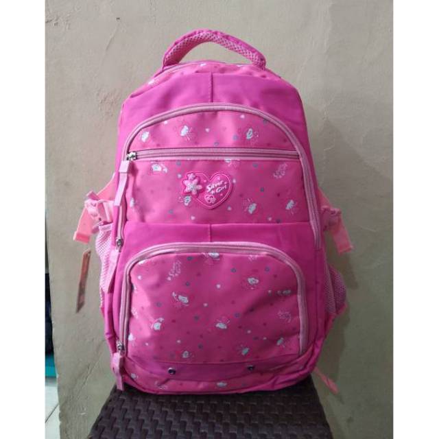 Tas Ransel sekolah anak alto silver girl