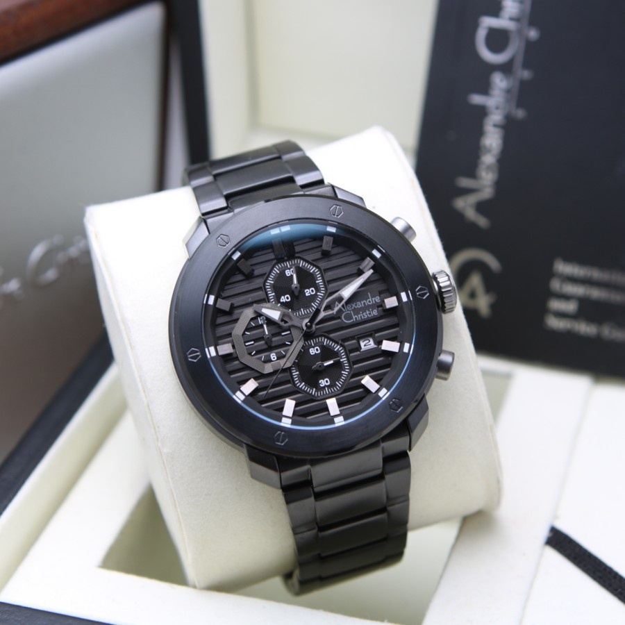 JAM TANGAN PRIA ALEXANDRE CHRISTIE AC 6626 RANTAI ORIGINAL GARANSI RESMI 1 TAHUN