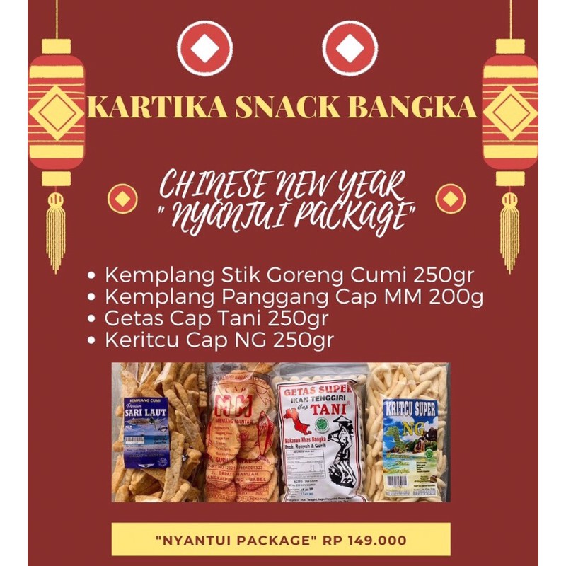 

NYANTUI PACKAGE / PAKET KERUPUK / PAKET KEMPLANG