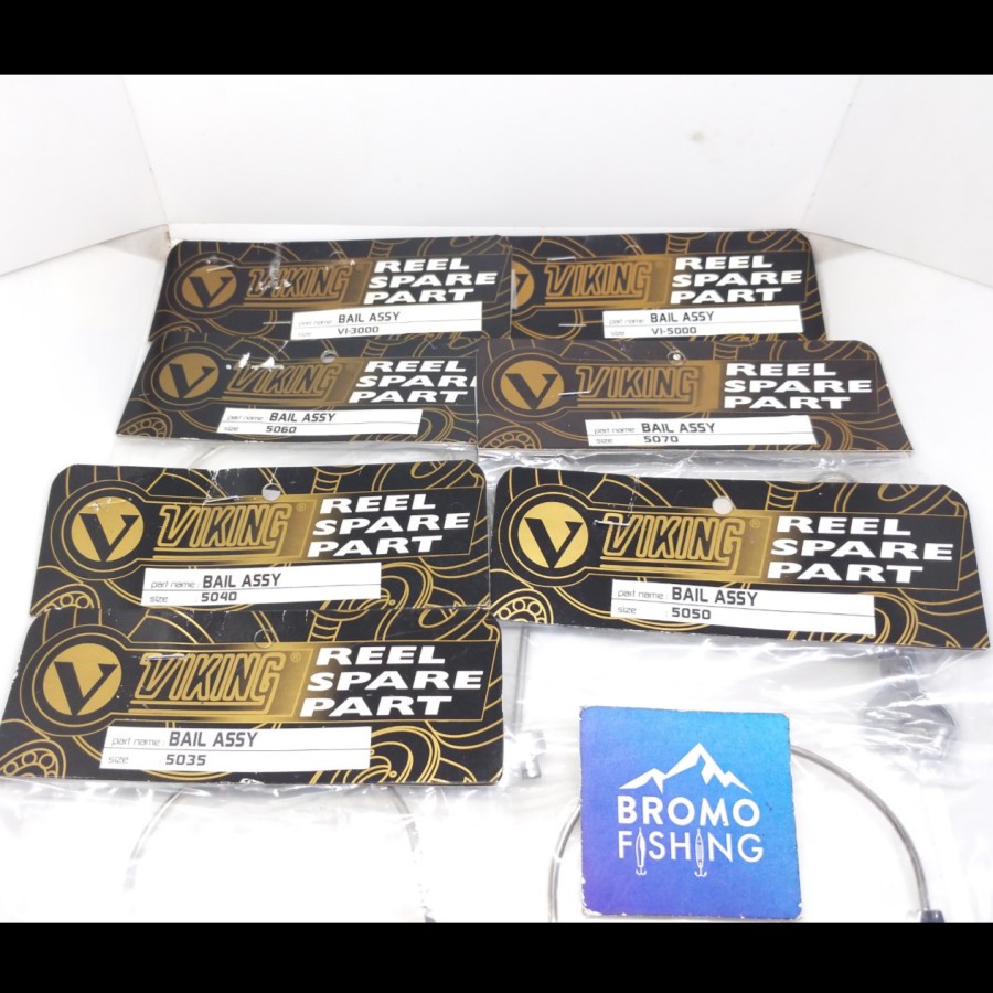 Bail Arm Assembly VIKING / sparepart kawat assy reel original