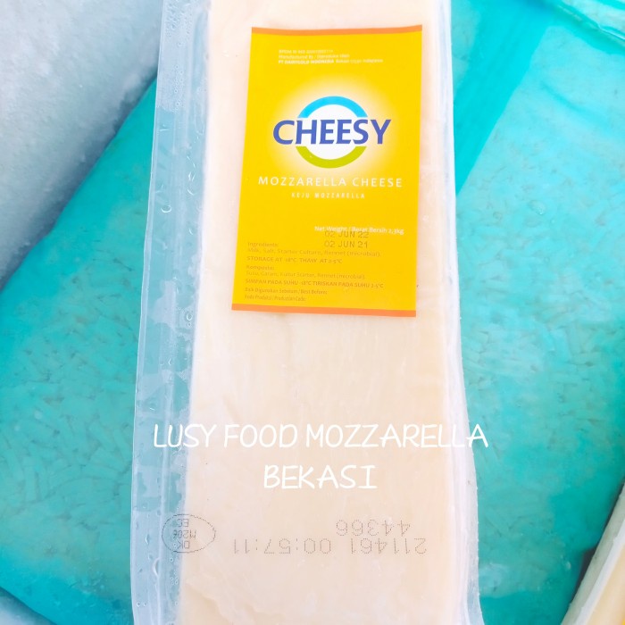 

Keju mozzarella Cheesy Halal