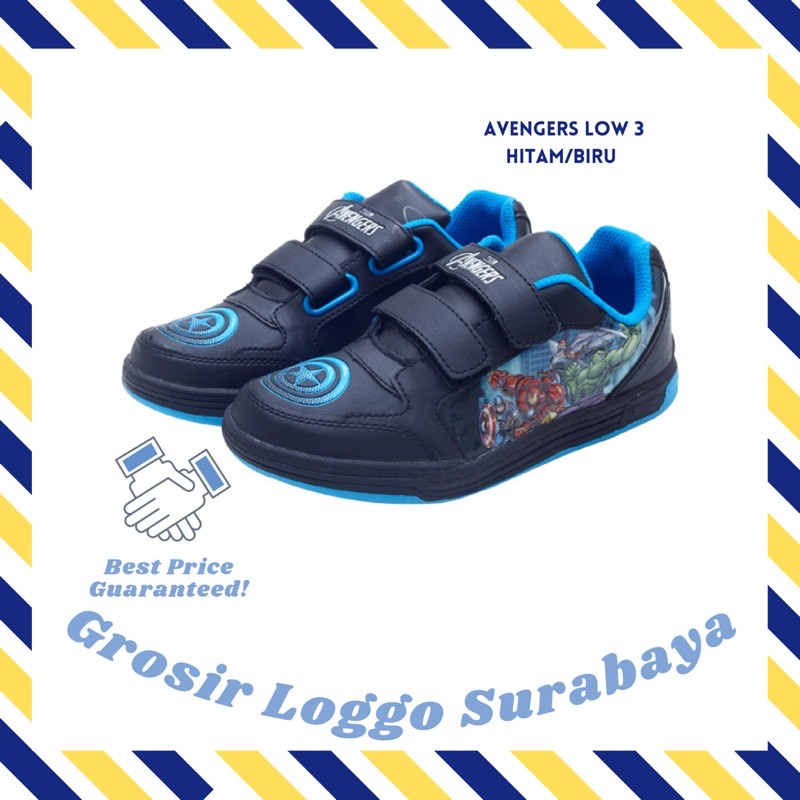 Loggo Sepatu Avengers Low 3