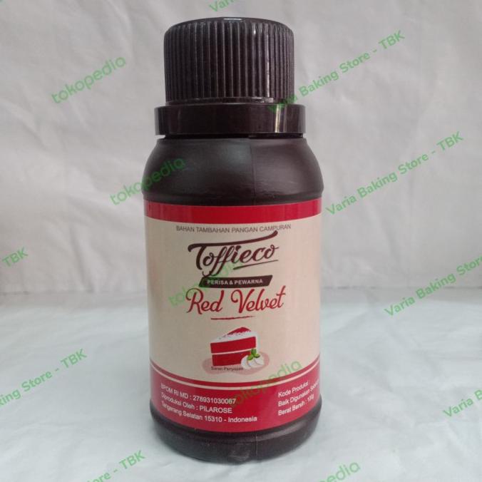 

[COD] Toffieco Red Velvet 100 gram perisa rasa pasta tofiko tofico toefico [COD]