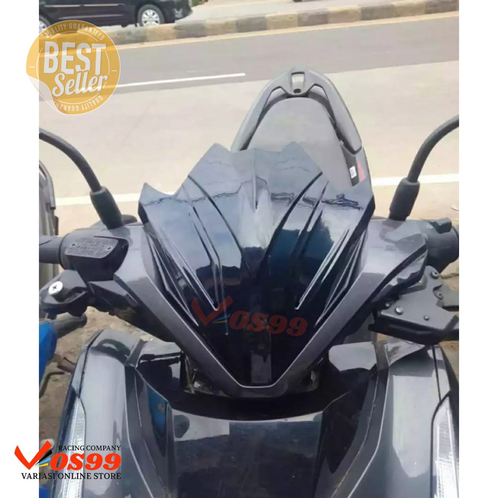 VISOR MOTOR HONDA BEAT FI ESP NEW 2017-2018 ADA 2 MODEL KARBON DAN TRANSFORMER BAHAN BERKUALITAS