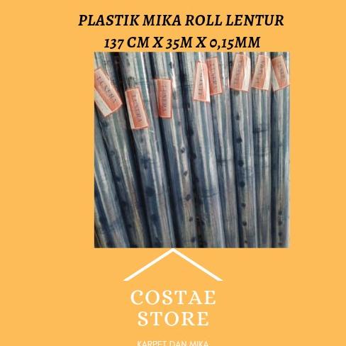 

Plastik Pvc /Mika Bening/0.15Mm/Roll/Murah Terlaris