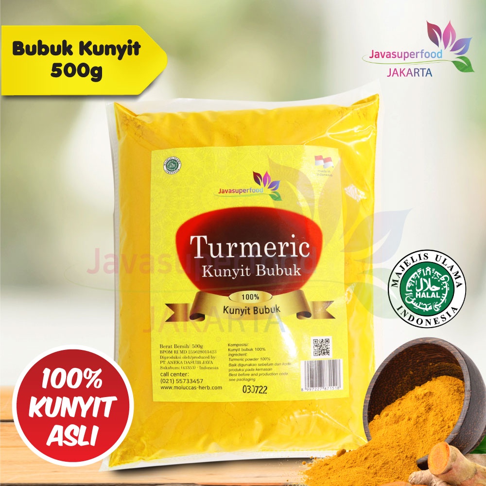 

BUBUK KUNYIT/TURMERIC POWDER 500g