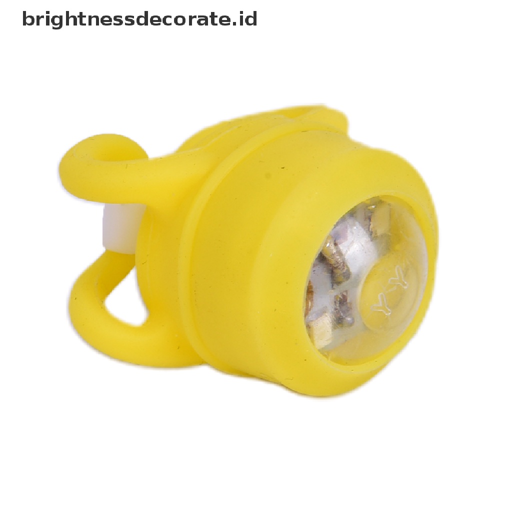[birth] Colorful Bicycle Small Yellow LED Ring lights Bicycle Bell Road Bike Accessories [ID]