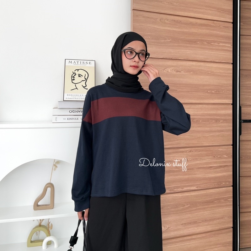 DELONIX | Neera stripe blouse