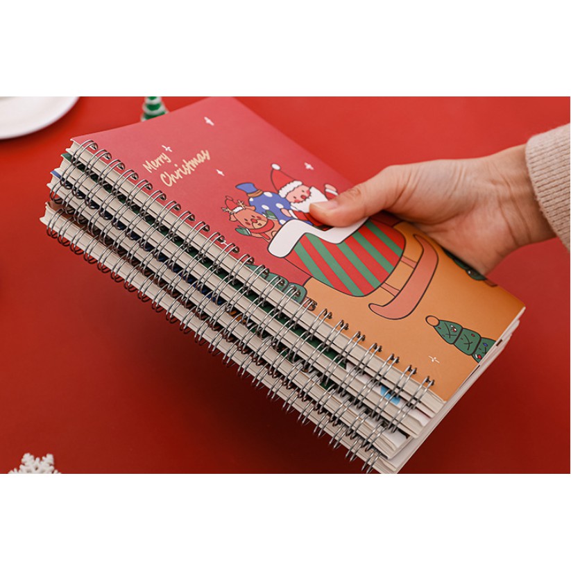 Buku Tulis Christmas Edition / Notebook Tema Natal / Notes Mini MERRY CHRISTMAS / Notes Tempel Memo Mini Gambar Xmas / Sticky Notes