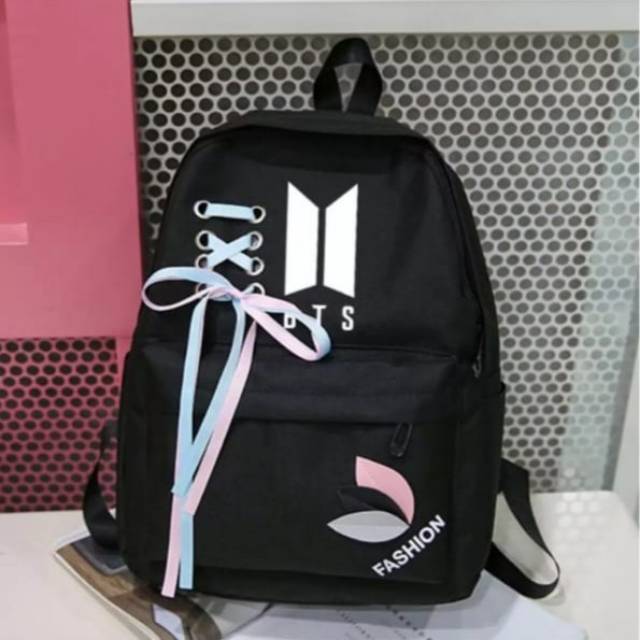 &quot;aurabagss&quot; - Tas Anak Ransel Anak Perempuan &quot;BTS PITA&quot; Tas Ransel Sekolah Anak Perempuan SD SMP SMA Backpack Anak Perempuan Multifungsi Keren Trendy High Quality