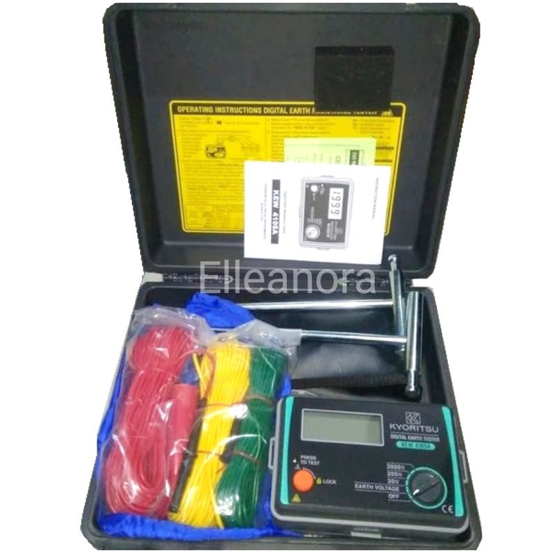 Digital Earth Tester Kyoritsu 4105AH Original