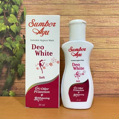 Sumber Ayu Pembersih Kewanitaan Feminine Hygiene Wash Deo White Soft | Fresh 50 ml 90ml_Cerianti