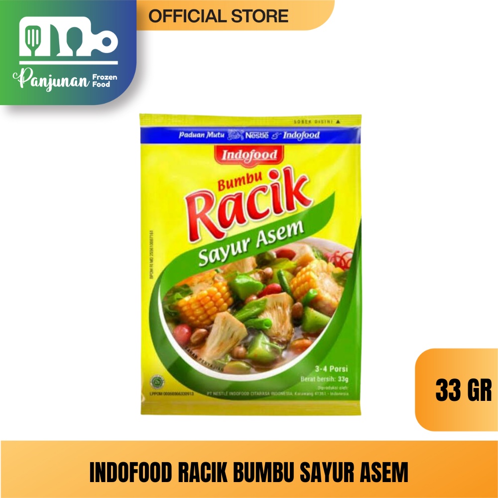

RACIK BUMBU INSTAN SAYUR ASEM 33 GRAM