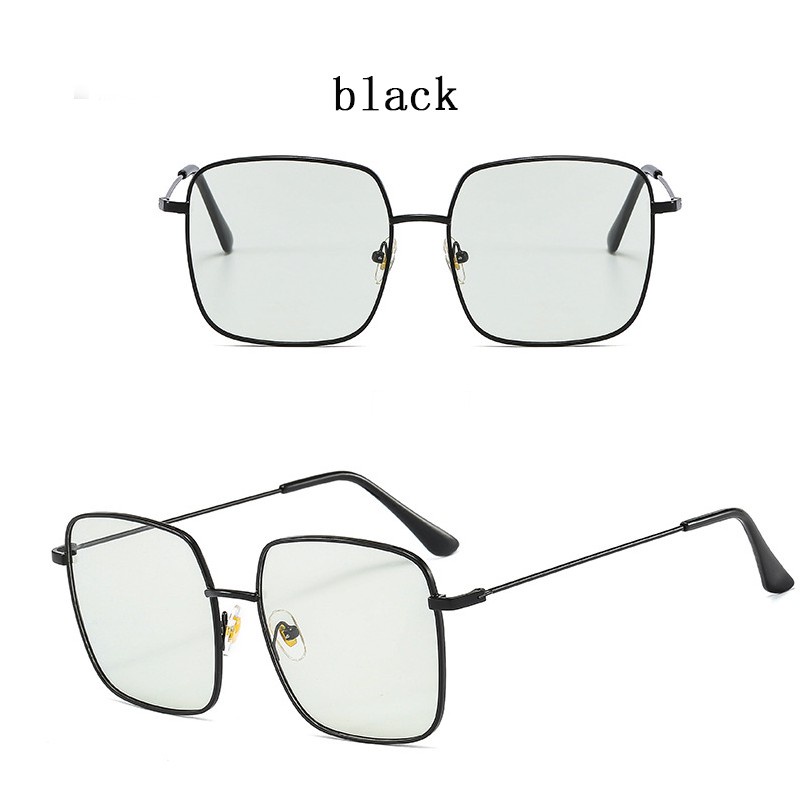 NEW PHOTOCROMIC KACAMATA FREM KOTAK WANITA DAN PRIA MILENIAL UNISEX FRAME KOREAN STYLE VIRAL - SPRING STYLE