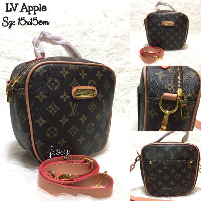Diskon Super Tas Lokal/Tas Murah/Tas Wanita/Tas Grosir/Slingbag/Lv Apple Mini Diskon Besar