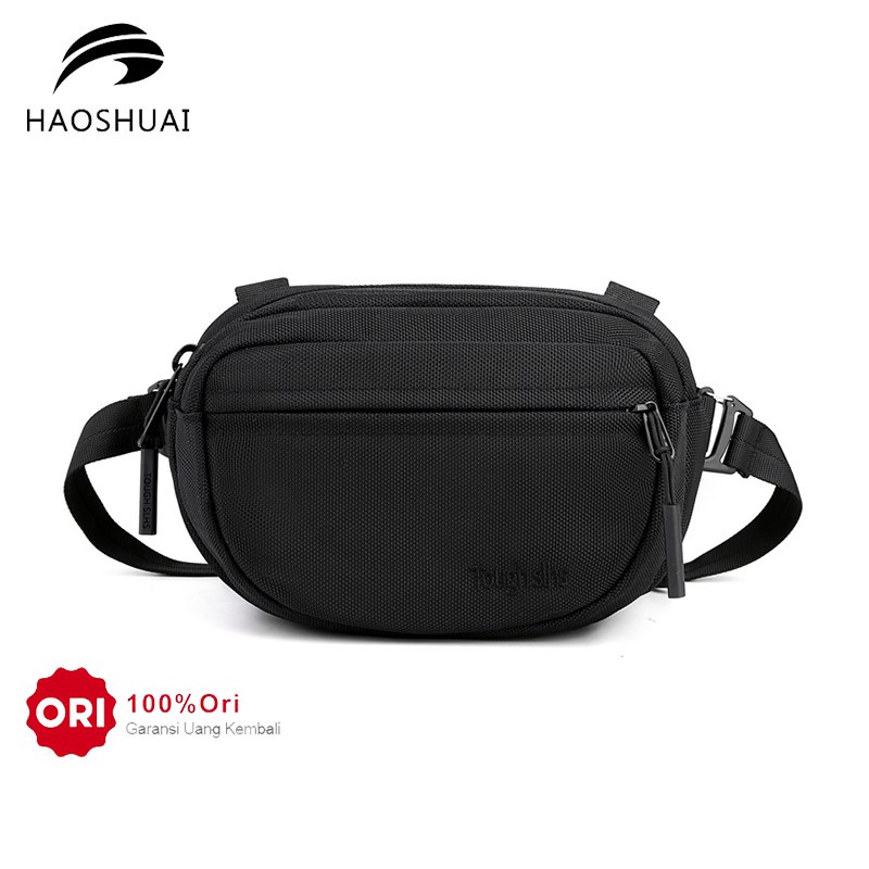 HAOSHUAI 820 Tas Selempang Dada Pria Waistbag Anti Air Premium WK-SBY