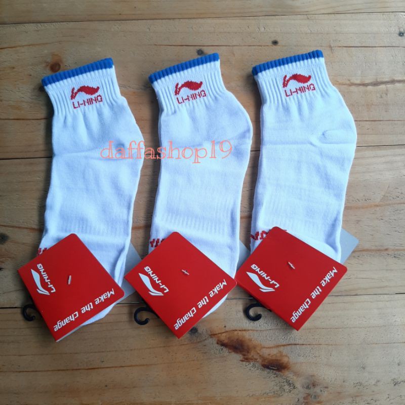 Kaos Kaki Pendek Badminton LI-NING Original/Kaki Kaki Pendek Semata Kaki Olahraga LI-NING Tebal