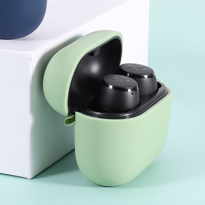 Bt Earphone Silikon Portabel Tahan Jatuh Untuk Case Untuk Xemal X3 Wireless Earphone Penyimpanan Pelindung Membawa Kantong