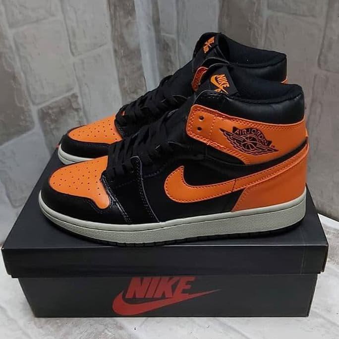 ■ BANTING HARGA SEPATU BASKET WANITA ORIGINAL■ NIKE AIR JORDAN 1 HIGH "SHATTERED BACKBOARD"