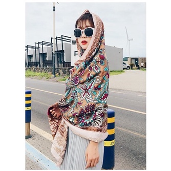 Scarf Traveling Spring Autumn / Syal Turki Turkey Kado Mama Ibu Kakak-4