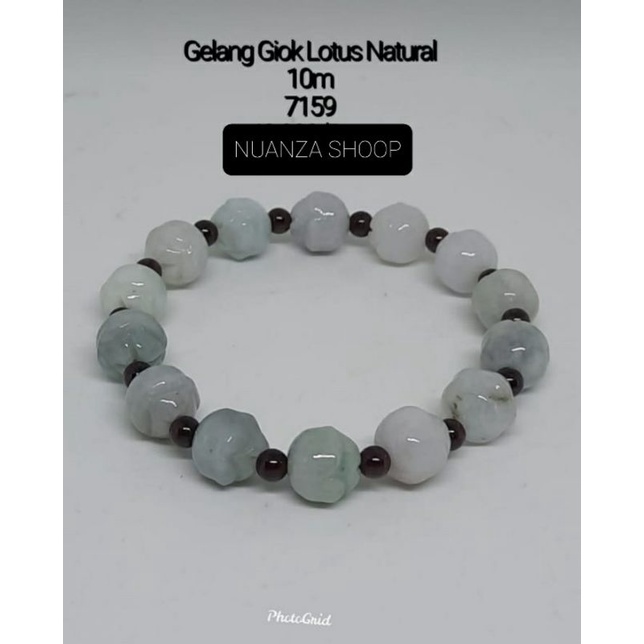 GELANG GIOK BURMA NATURAL JADE TYPE A