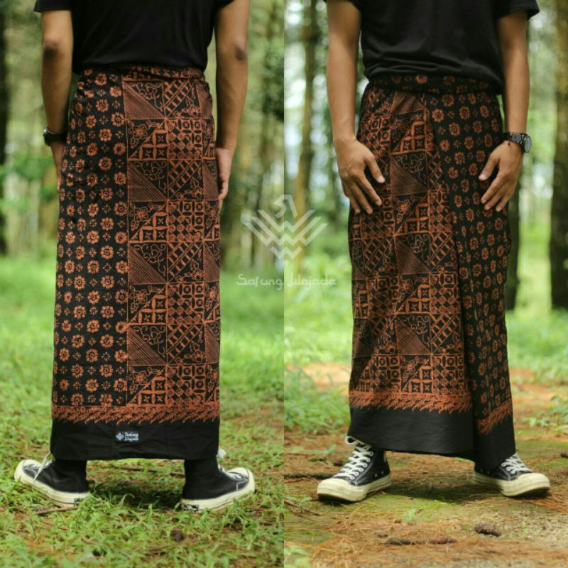 SARUNG BATIK PRIA CAP WAJADA TERBARU TERLARIS DAN KEKINIAN FASHION MUSLIM