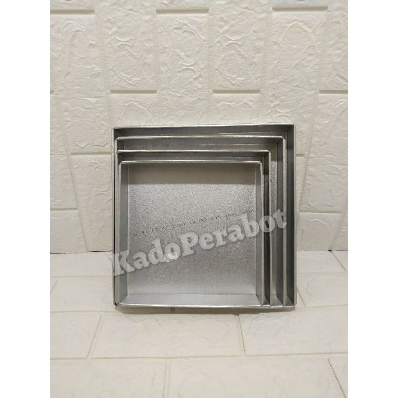 Loyang Kotak Brownis - loyang segi oven - loyang lapis surabaya