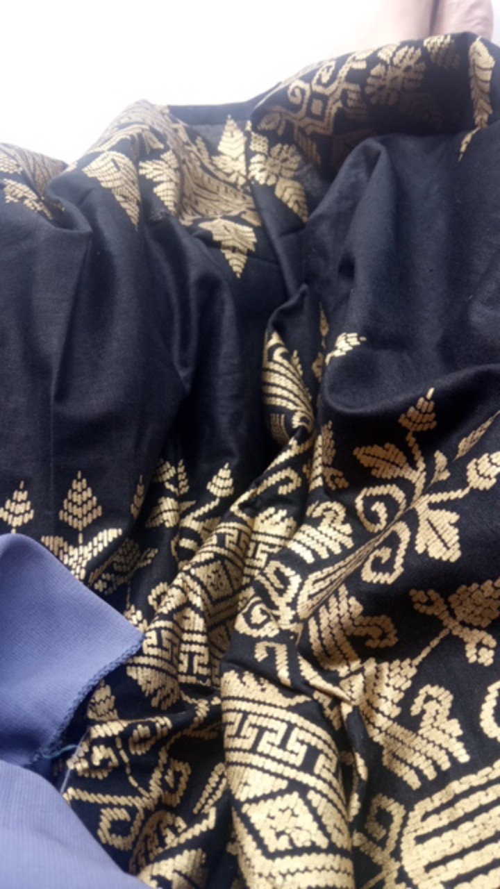 Batik Couple - Sania Ruffle Batik Couple Ori Ndoro Jowi Dnt