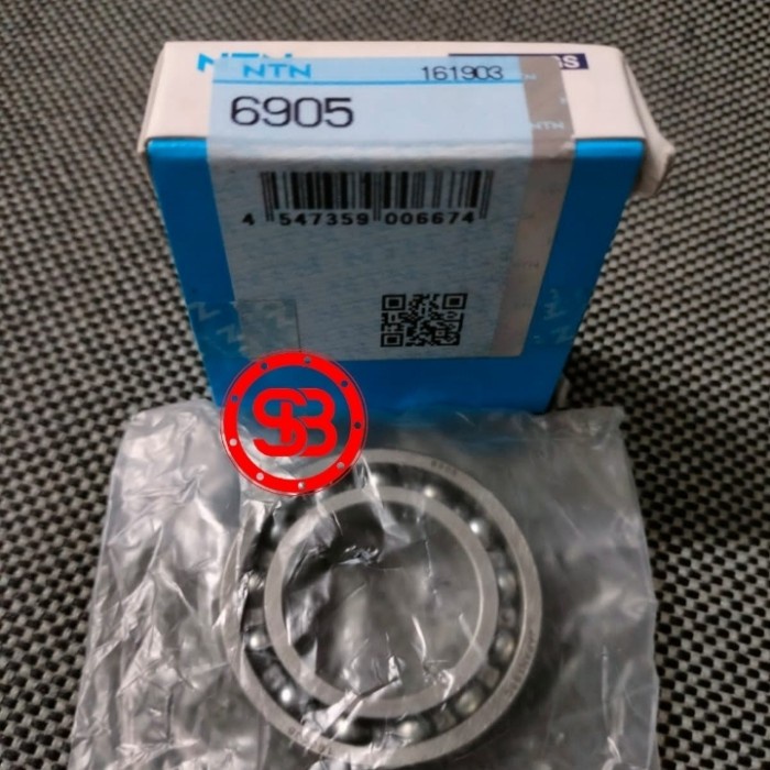 Bearing 6905 Polos (Tanpa Tutup) NTN ORIGINAL