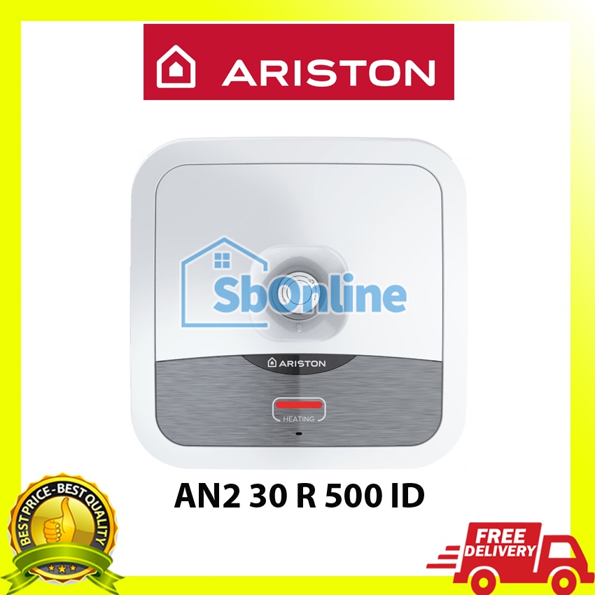 ARISTON Water Heater Listrik 30 Liter ANDRIS 2 R - AN2 30 R