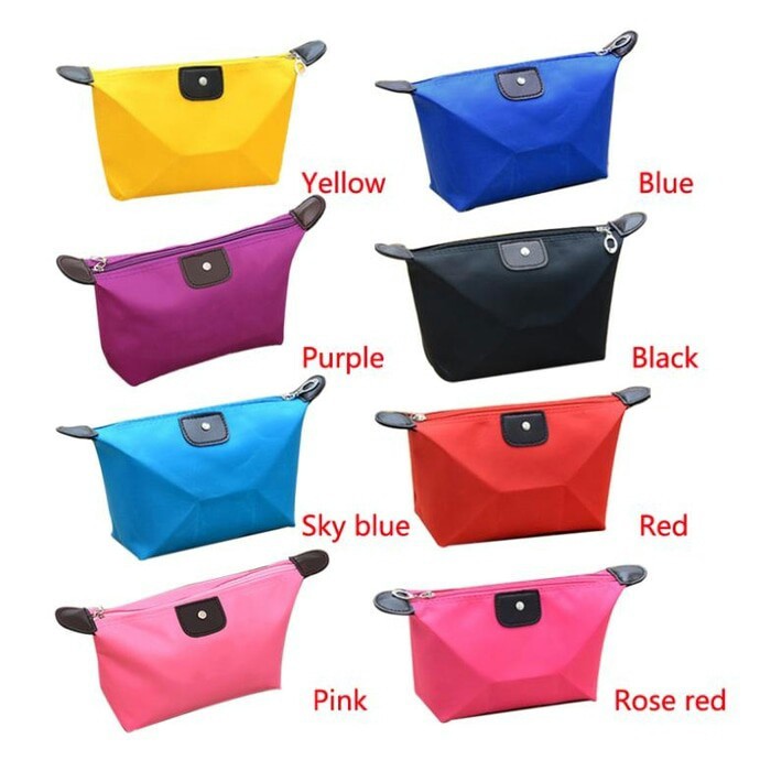 Serbagrosirmurah dompet pouch multifungsi bahan pvc anti air tas kosmetik