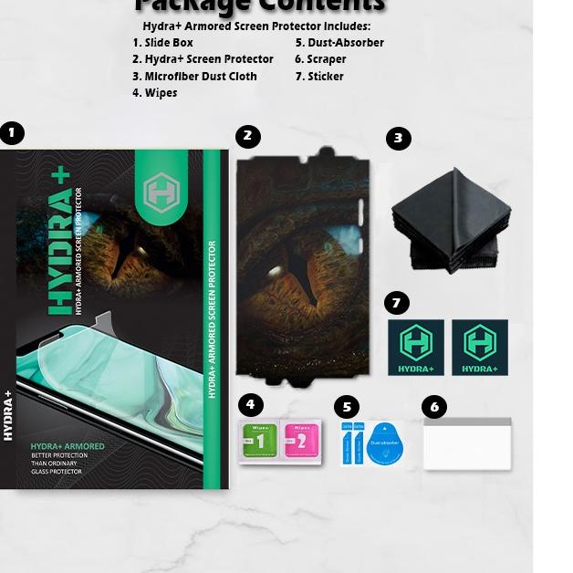Terbaik HYDRA+ Asus ROG 5 - Anti Gores Hydrogel - Tempered Glass Full 원