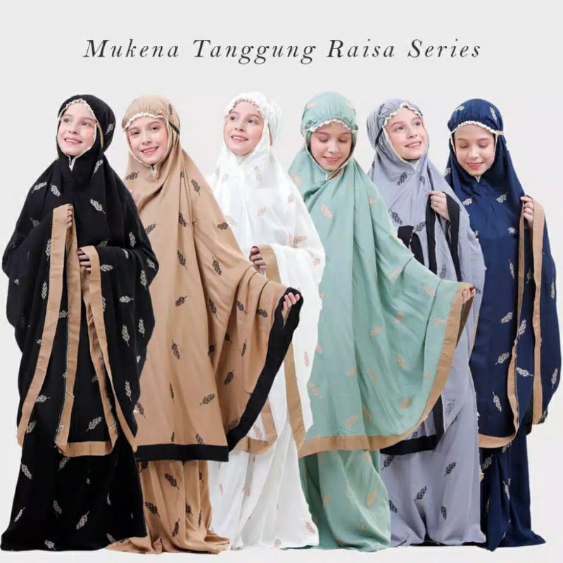 Mukena Anak Tanggung Raisa Rayon Premium