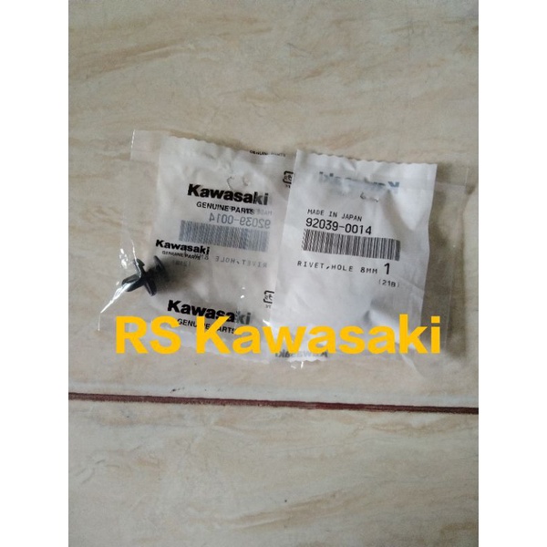 rivet body paku rivet clip body fairing fering bawah zx25r zx 25r zx25 r original
