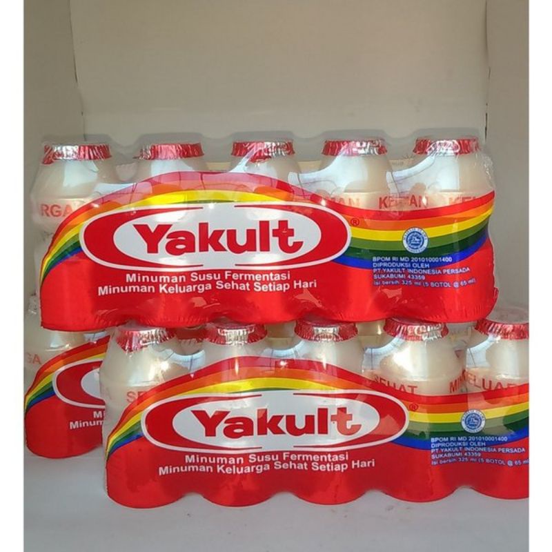 

✅COD YAKULT isi 5botol / pack