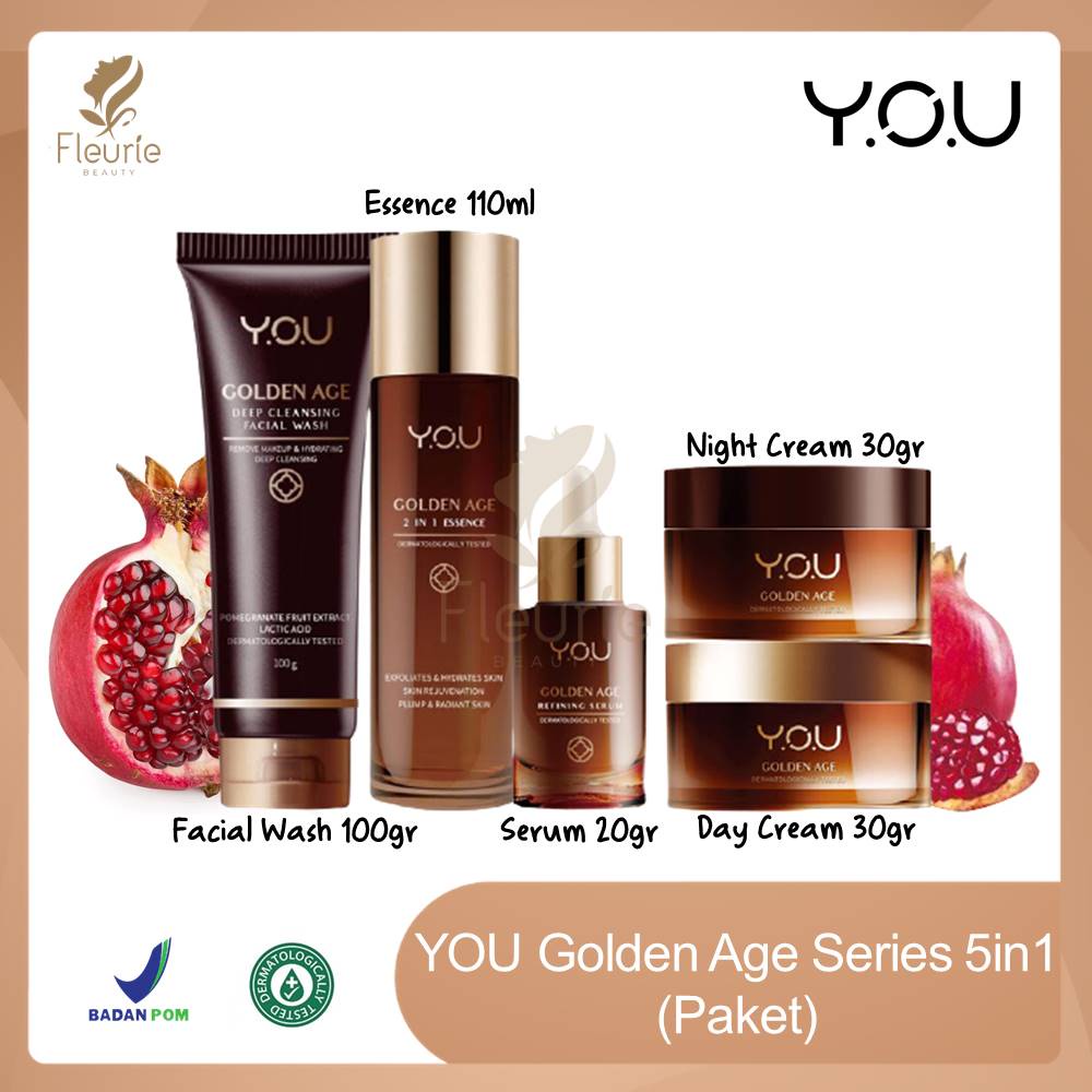 PAKET YOU Golden Age Series 5in1 Original BPOM