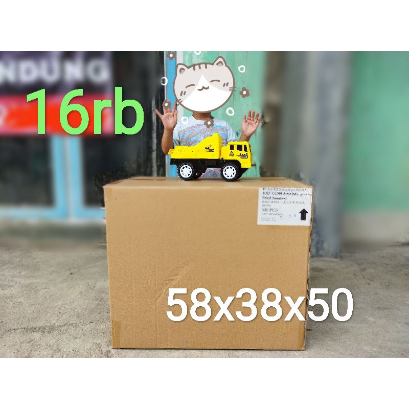 Dus Kardus Bekas Besar untuk Packing Rokok