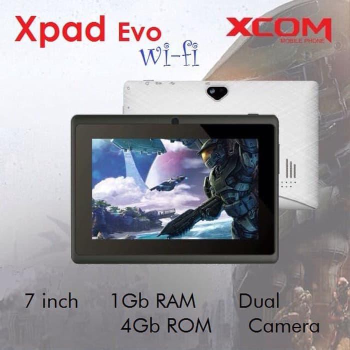Tablet Bagus XCOM Xpad EVO Tablet Wifi MURAH Ram 1GB Rom 4GB Limited