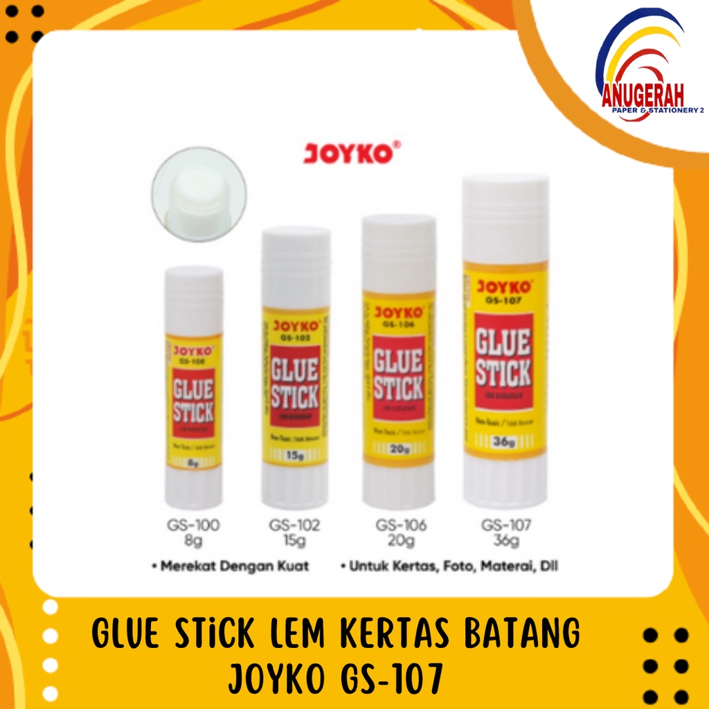 

Glue Stick Lem Kertas Batang Joyko GS-107 (PCS)