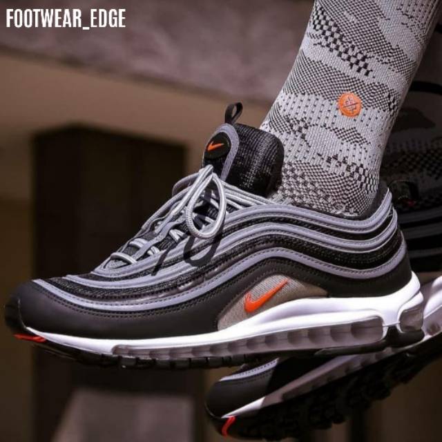 nike 97 grey and orange