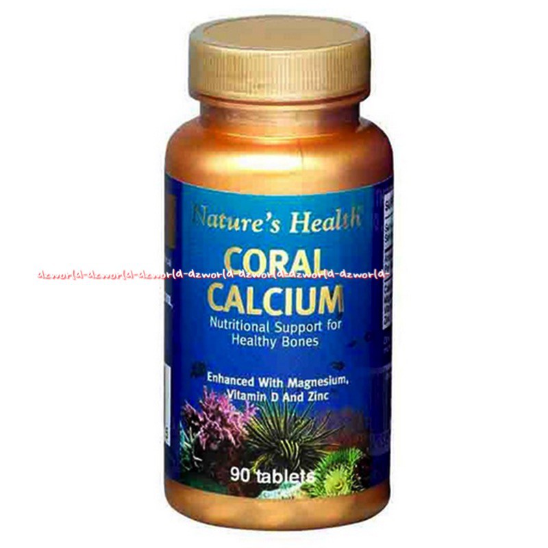 Nature's Health Coral Calcium 90tablet Vitamin Untuk Kalsium Tulang