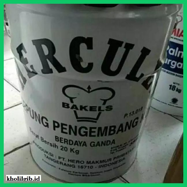 

Redwop-Gnikab- Baking Powder Double Acting Hercules 100Gr Repack -Hallall.