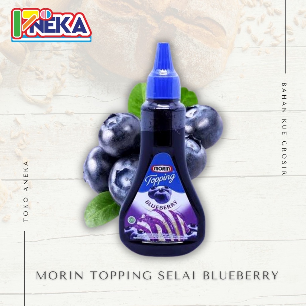 Morin Topping Selai Blueberry