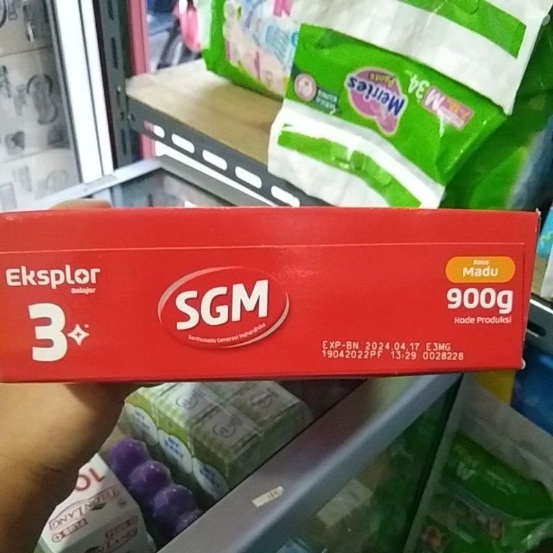 SGM Eksplor 3 Plus Vanila Madu 900gr Susu Bubuk Vanilla 900 gr