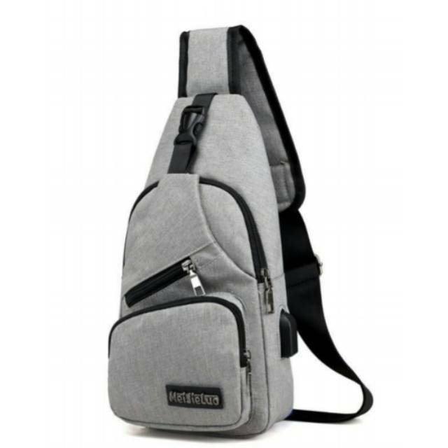 Tas Selempang USB Charger