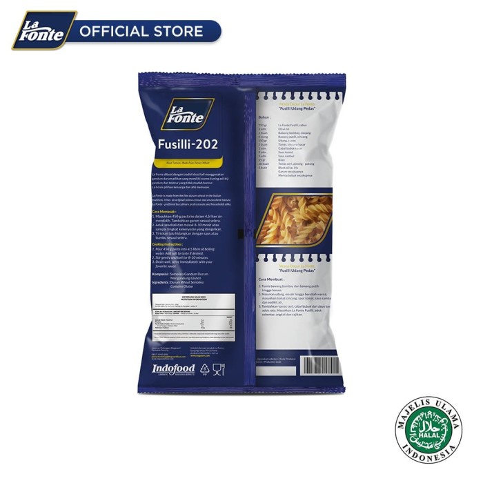 

pasta-aneka- 5 pcs - la fonte fusili 450g -aneka-pasta.