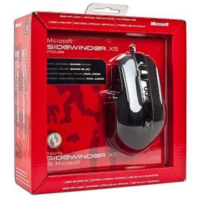 Mouse komputer Microsoft sidewinder X5