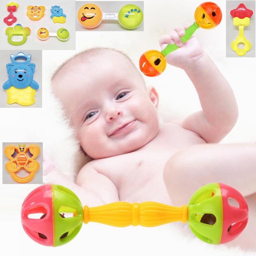 MAINAN BAYI / KERINCINGAN BAYI / RATTLE TOYS MURAH (1pcs)