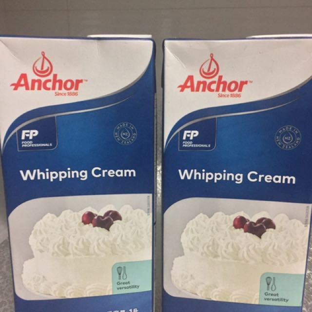 whipping cream anchor ราคา 1