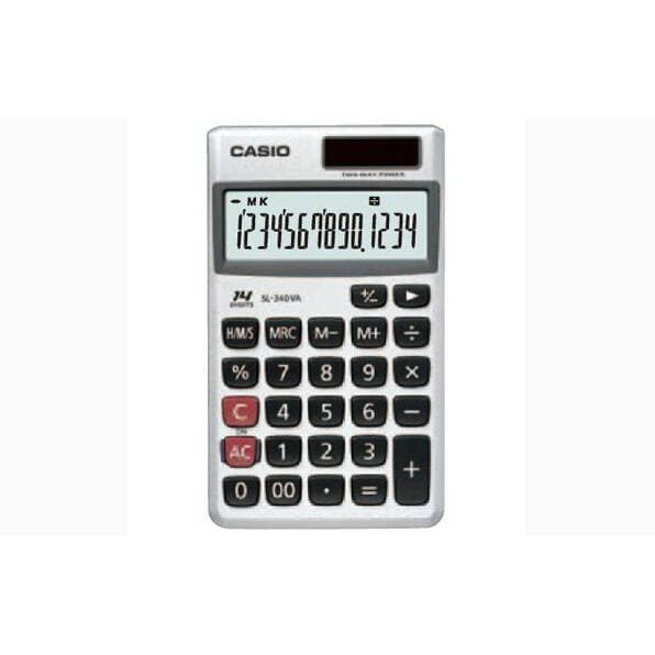 

Kalkulator Ilmiah - Kalkulator Citizen - Kalkulator Meja Casio Sl-340Va - Kalkulator Saku/Calculator